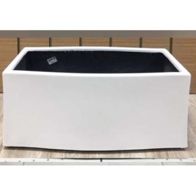 Fiber Rectangular planter bend