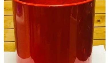 Fiber planter round planter