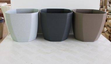 NEW SQUARE POT SINGLE PIECE