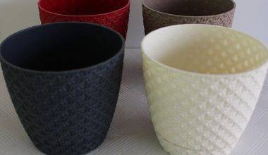 WICKER POT SINGLE PIECE