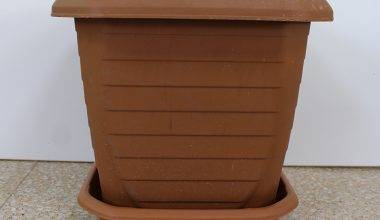 SQUARE POT SINGLE PIECE